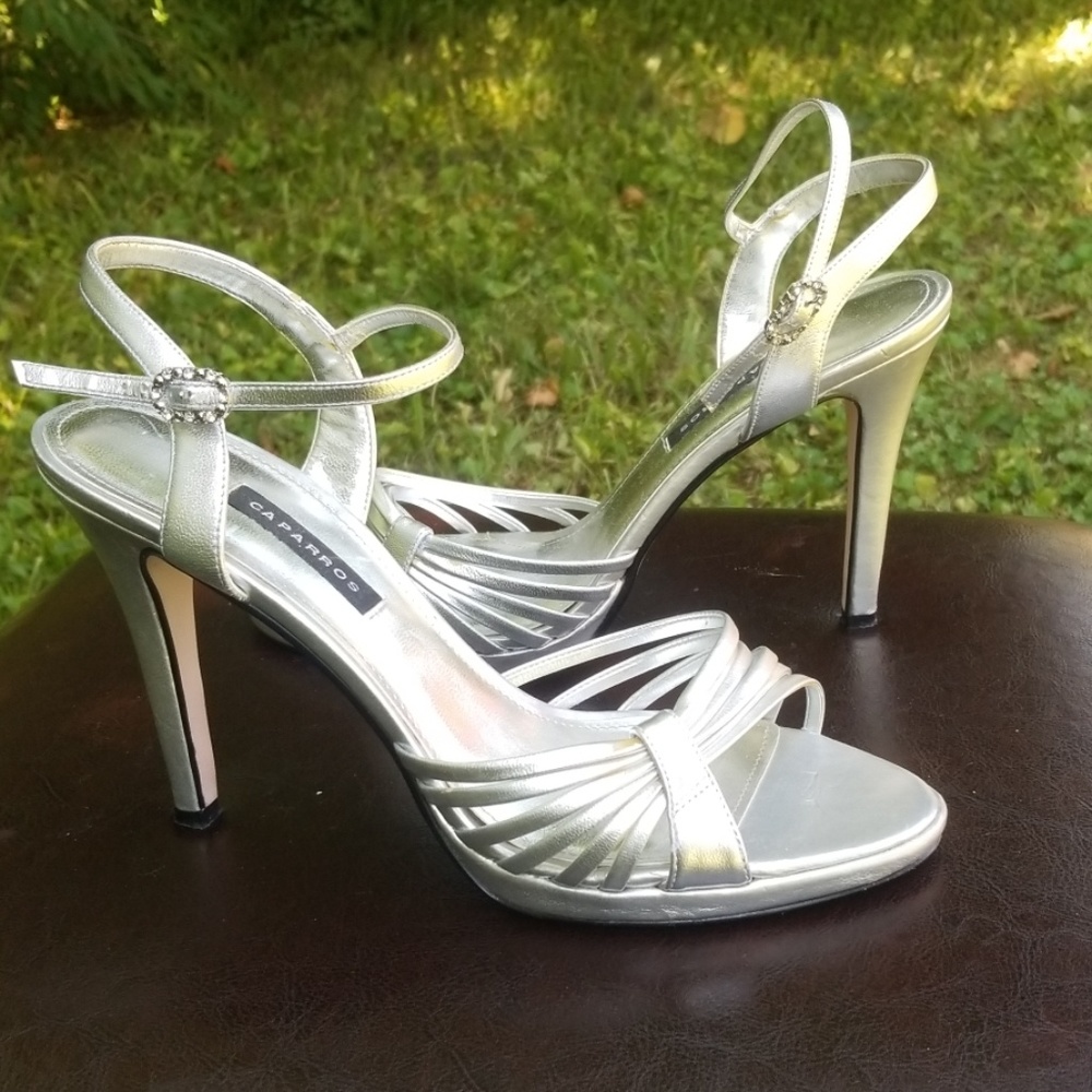 Silver heels